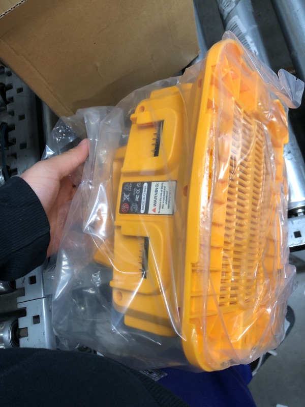 Photo 3 of ?Upgrade-Speed? 6 Port Replace for Dewalt Charger Station Multi dewalt Fast Charger 20v 60v,Charge for 20V Max/60V Flexvolt Batteries (DCB104),Fast Charge with Power Button