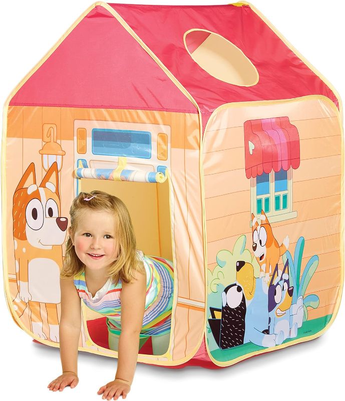 Photo 2 of Bluey - Pop 'N' Fun Play Tent - Pops Up in Seconds and Easy Storage, Multicolor