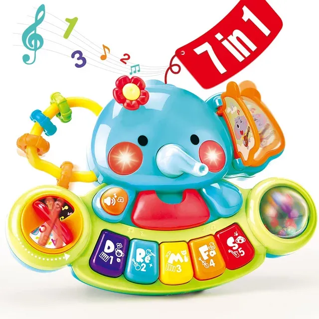 Photo 1 of Baby Toys 6 to 12 Months Music Light with 7 Play Areas, Gifts Toys for 1 Year Old Girl Boy Gifts Toy, Infant Toys Baby Toys 3-6 Months Baby Toys 12-18 Months, Toddler Baby Girl Toys Age 1-2
