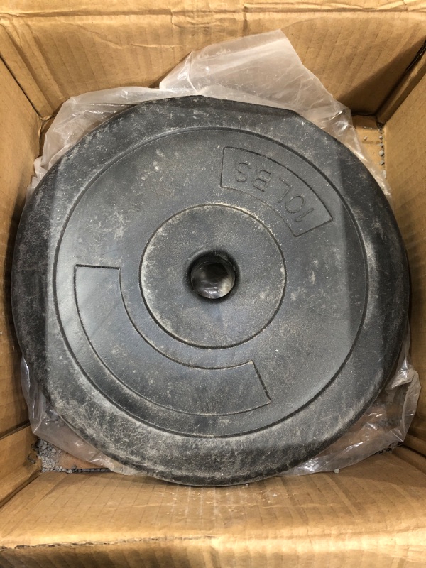 Photo 1 of 10lbs plastic weight plate