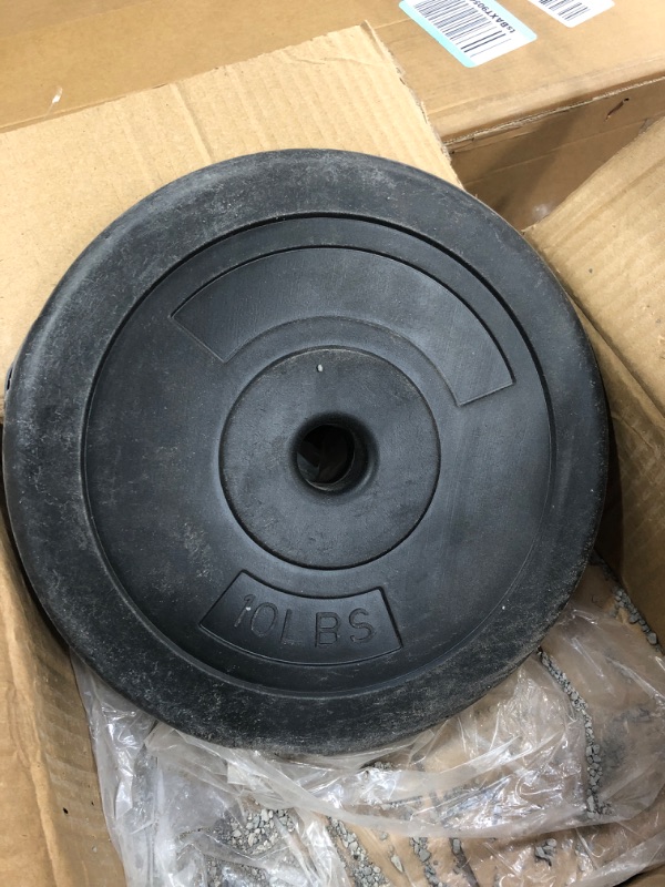 Photo 2 of 10lbs plastic weight plate