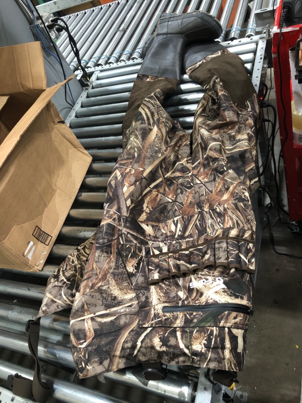 Photo 2 of 8 Fans Chest Waders,Hunting Waders for Men Realtree Timber with 600G Insulated,Waterproof Neoprene Bootfoot Wader for Hunting
size 11
