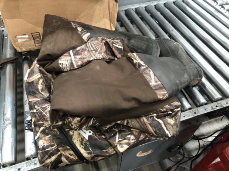 Photo 3 of 8 Fans Chest Waders,Hunting Waders for Men Realtree Timber with 600G Insulated,Waterproof Neoprene Bootfoot Wader for Hunting
size 11
