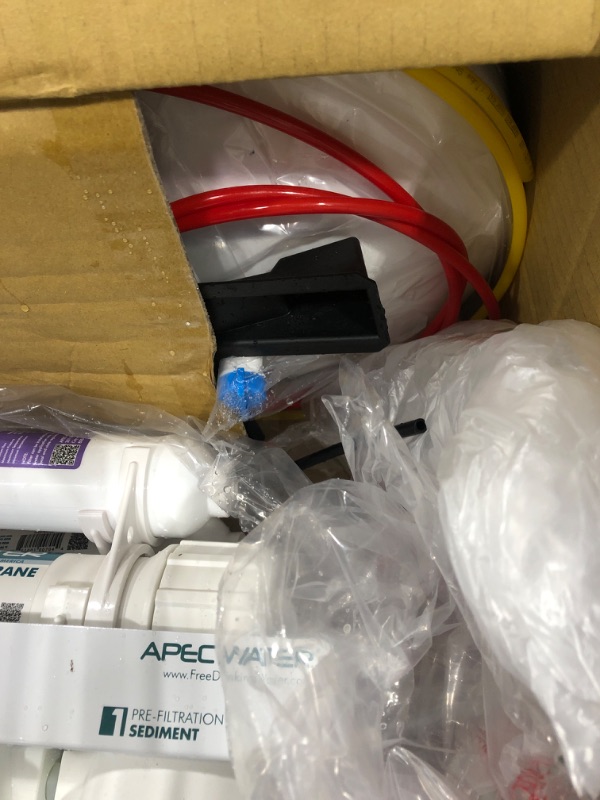 Photo 3 of ***SEE NOTES*** APEC Water Systems ROES-50 Essence Series Top Tier 5-Stage WQA Certified Ultra Safe Reverse Osmosis Drinking Water Filter System