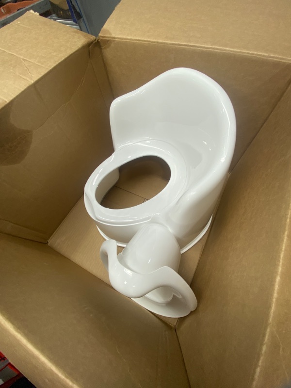 Photo 2 of BabyBjörn Potty Chair, White/Grey (Pack of 2)