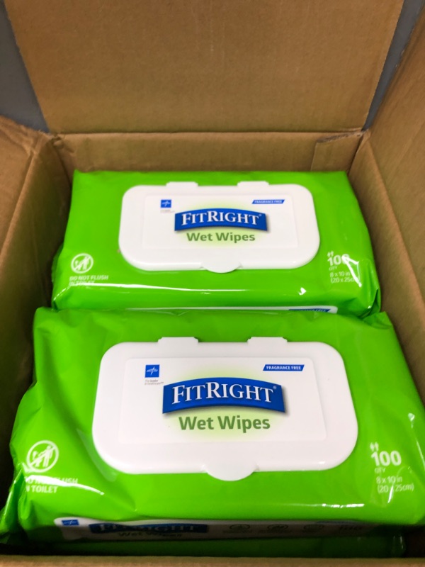 Photo 2 of 6pack of 100count Wet Wipes