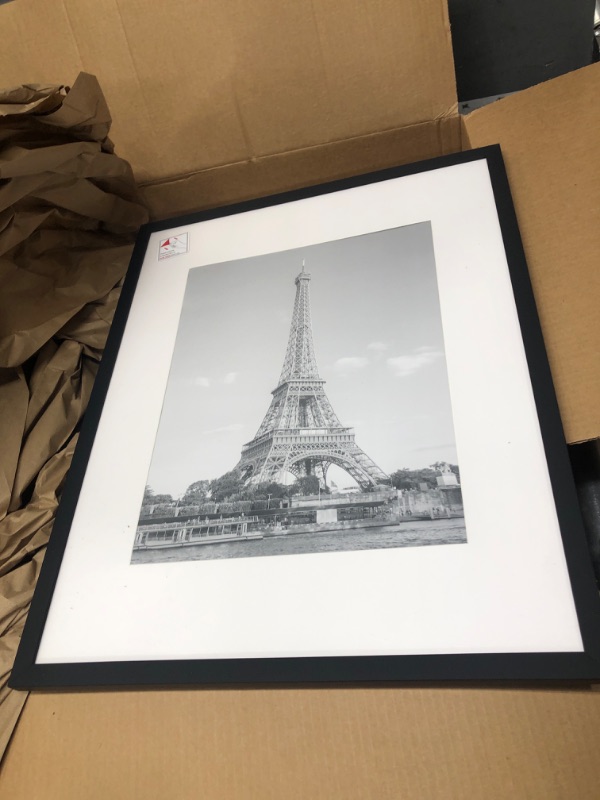 Photo 1 of 17 x 21 black picture frame 