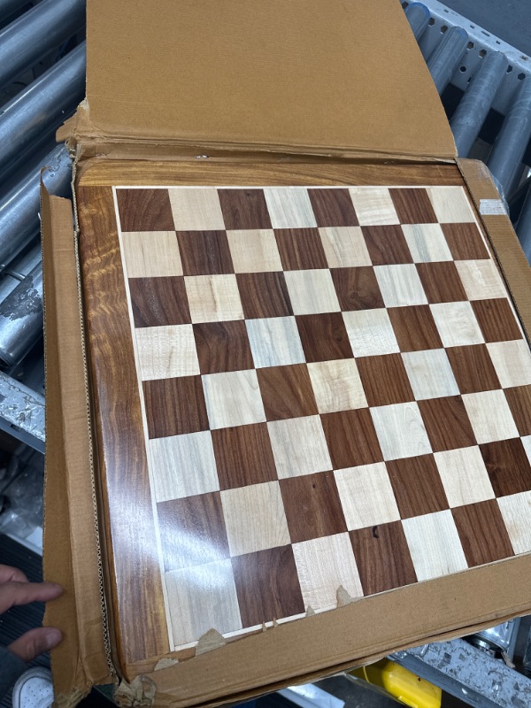 Photo 1 of BCBESTCHESS, Premium Quality Rosewood Used, Handcrafted Unique Flat Chess Board. (20x 20 Inches) 20 x 20 Inches