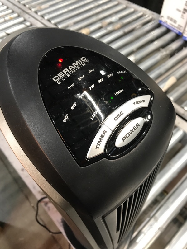 Photo 1 of **INCOMPLETE**Lasko Products Lasko 1500 Watt 2 Speed Ceramic Oscillating Tower Heater with Remote