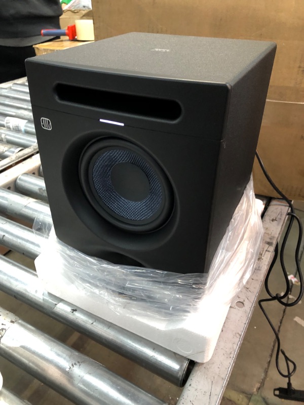 Photo 2 of PreSonus Eris Studio 8 8-inch 2-Way Active Studio Monitors with EBM Waveguide 8" Near Field Studio Monitor 2nd Generation