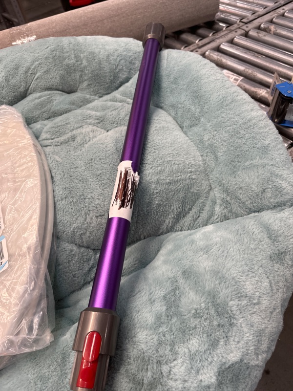 Photo 2 of GYLBF Quick Release Wand Compatible for Dyson V15 V11 V10 V8 V7 Stick Vacuum Cleaners, Vacuums Attachment Extension Tube, 28.3 IN (Purple)