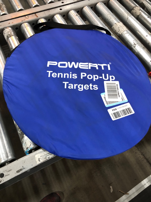 Photo 2 of Foldable Pop Up Tennis Targets for Training Blue Colour Pack of One