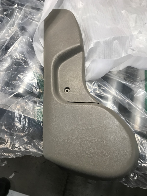 Photo 2 of HECASA Driver Seat Side Trim Molding Bezel Compatible with 2001-2004 Toyota Tacoma Bucket Seats - Light Gray