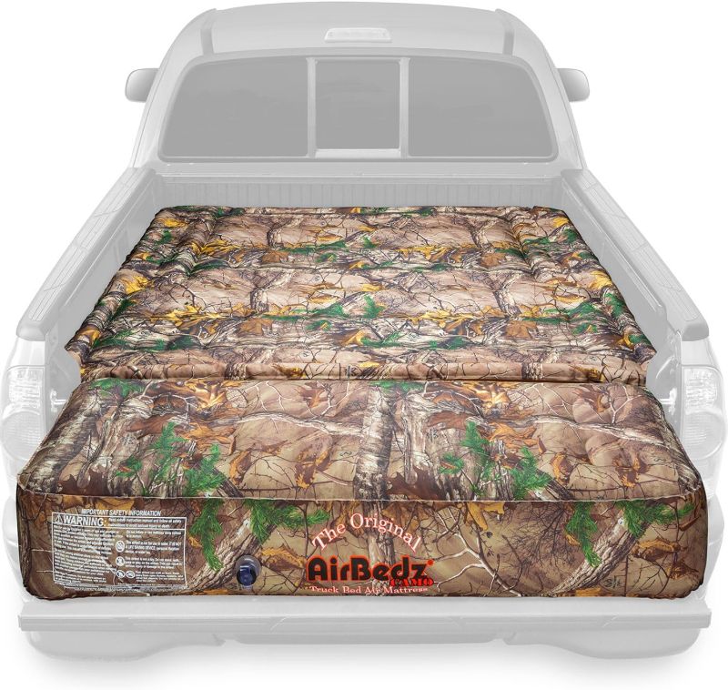 Photo 1 of (READ NOTES) Pittman Outdoors PPI-404 AirBedz CAMO Truck Bed Air Mattress | Full Size-Short Bed, 5.5-5.8 Feet in Length | Built-in Rechargeable Battery Air Pump | Includes Tailgate Extension Fits: 5.5-5.8 Foot Full Size-Short Bed