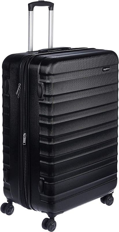 Photo 1 of Amazon Basics 28-Inch Hardside Spinner, Black
