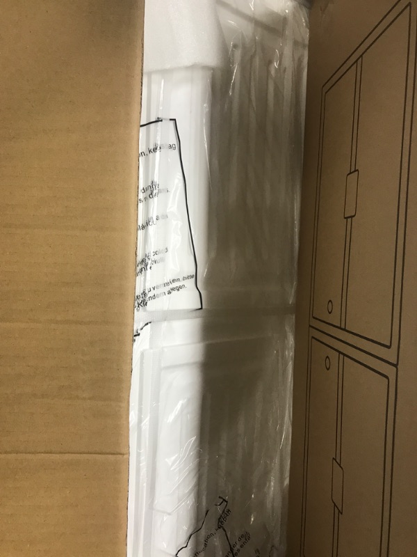 Photo 1 of ANTBOX Portable Shoe Rack Organizer for Closet Entryway, Stackable Sneaker Storage Shoe Cabinet with Magnetic Clear Door, Large Plastic Storage containers Bins with Lids 4 Tiers 16 Pairs