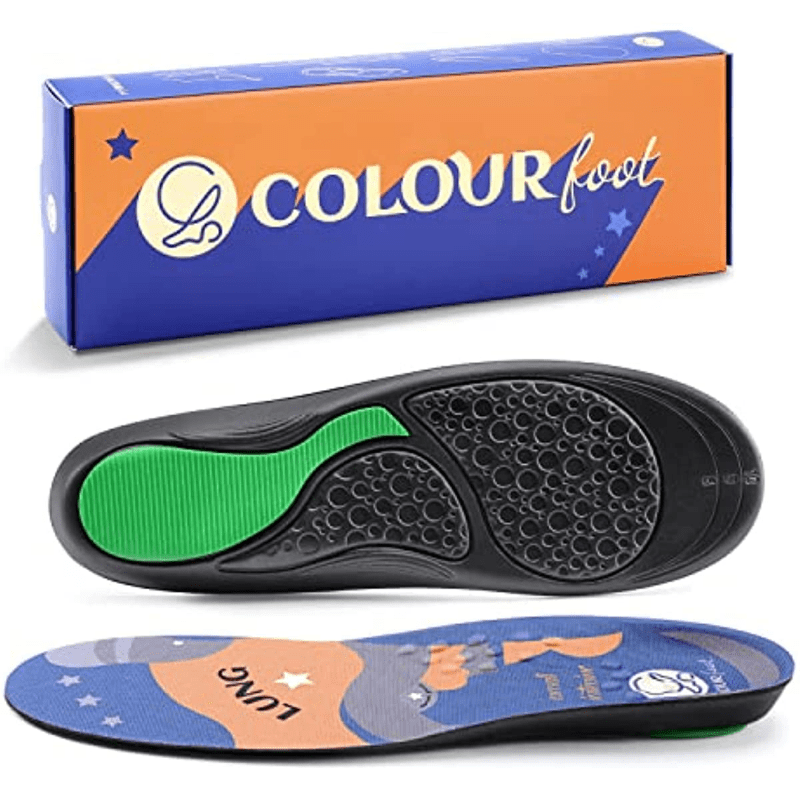 Photo 1 of 1 Pair Plantar Fasciitis Arch Support Insoles, Arch & Foot, Insoles For Men & Women
