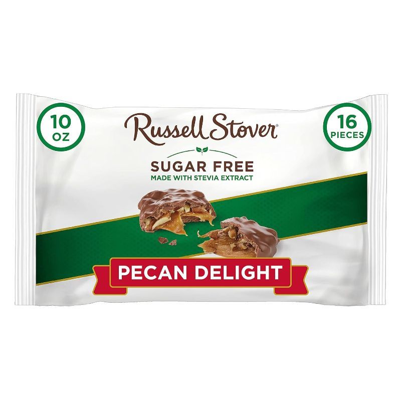 Photo 1 of 2 PACK Russell Stover Sugar Free Pecan Delights with Stevia, 10 oz. Bag
