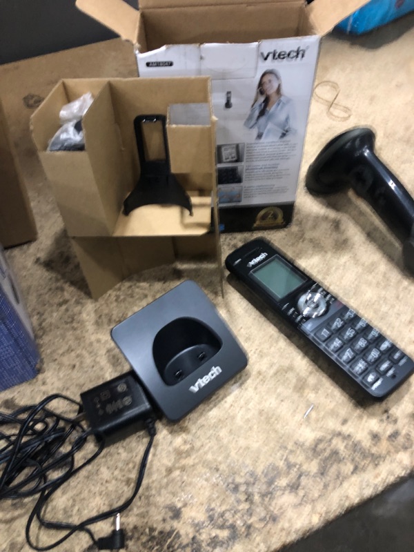 Photo 1 of VTech Accessory Handset for VTech AM18447 Small Business System, Black Black Accessory Cordless Handset Console