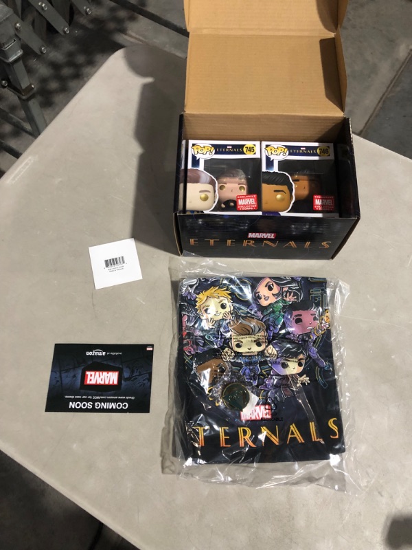 Photo 2 of ***USED - BOX DAMAGED***
Funko Pop! Marvel: Eternals Collector Corps. Subscription Box