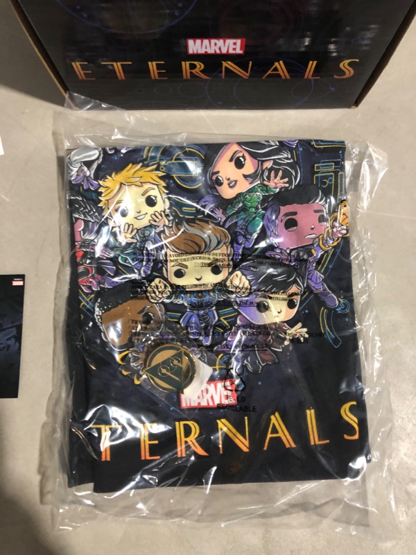 Photo 3 of ***USED - BOX DAMAGED***
Funko Pop! Marvel: Eternals Collector Corps. Subscription Box