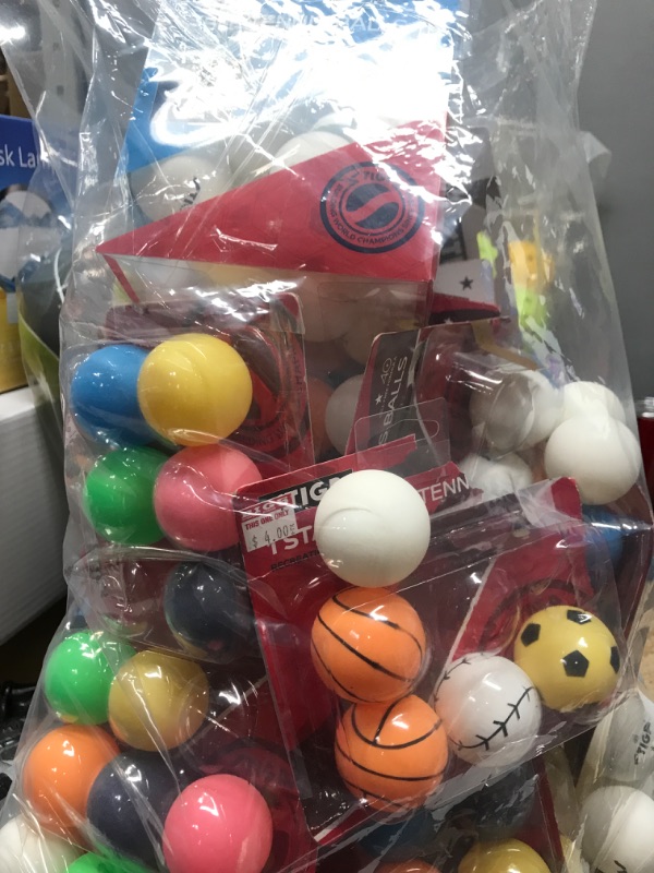 Photo 1 of **ASSORTED BUNDLE** Stiga Multicolor One Star Table Tennis Balls