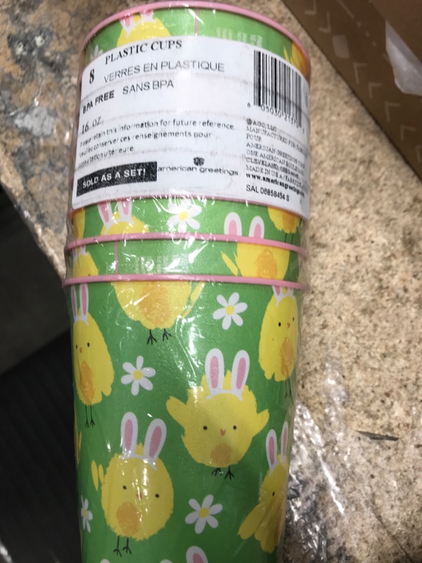 Photo 1 of 8 Plastic 16 Oz Cups for Easter 