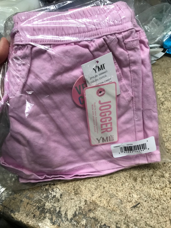 Photo 1 of Women's Pink Jogger Shorts Small 