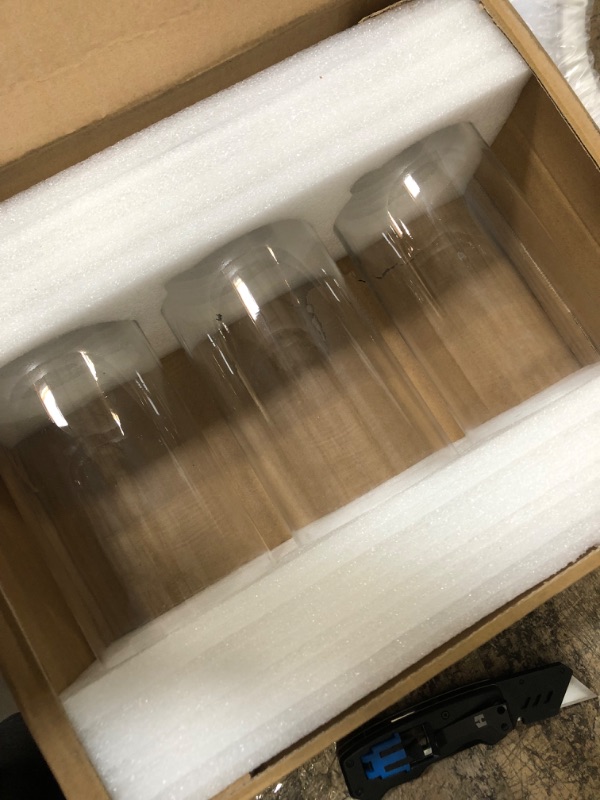 Photo 1 of 3-PACK GLASS VASE