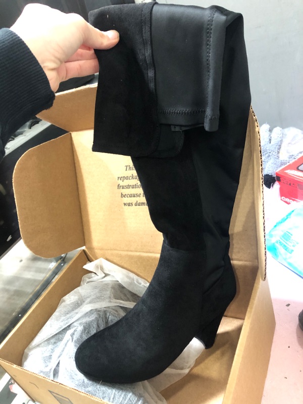 Photo 1 of knee high boots black size 38.5