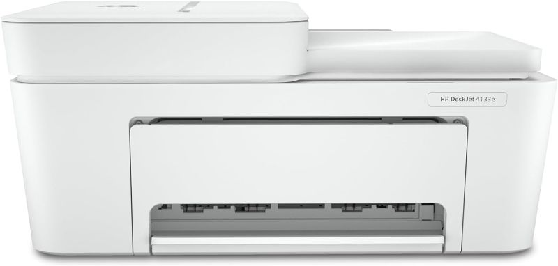 Photo 1 of HP DeskJet 4133e All-in-One Printer with Bonus 6 Months of Instant Ink,White
