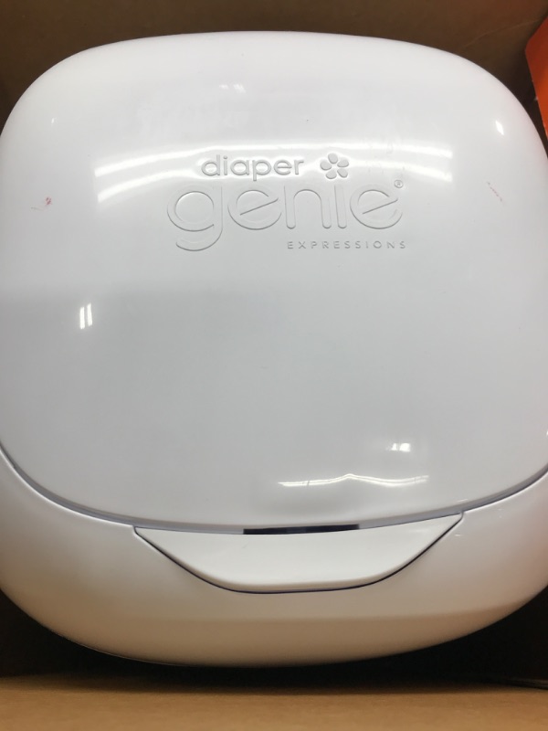 Photo 2 of Diaper Genie Expressions Pail | Odor-Controlling Baby Diaper Disposal System | Includes Diaper Pail and 1 Starter Refill Bag