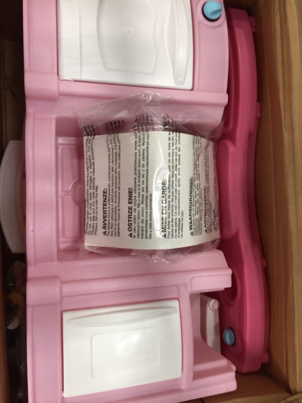 Photo 1 of Step2 Fun with Friends Kitchen Set for Kids – Includes Toy Kitchen Accessories, Interactive Features for Pretend Play – Indoor/Outdoor Toddler Playset – Dimensions: 40.88" H x 35.75" W x 12.5" D Pink