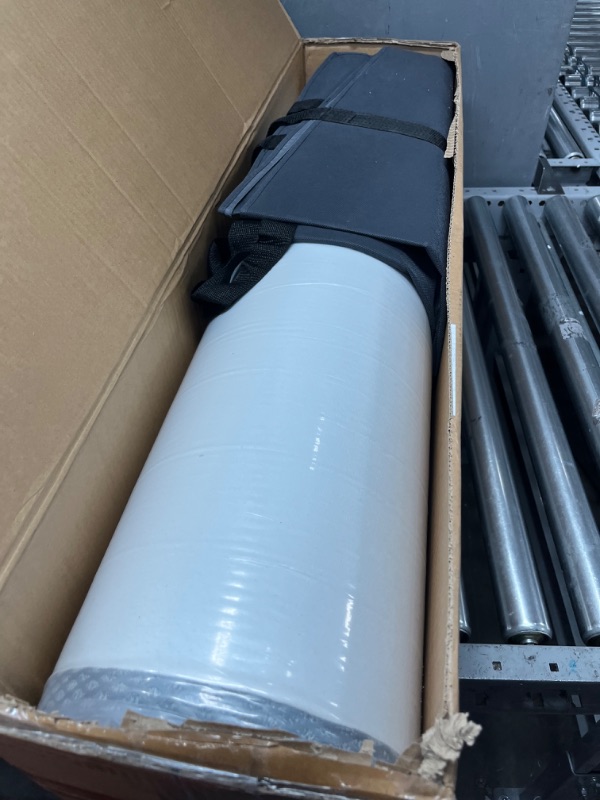 Photo 1 of Kingfun Memory Foam Folding Mattress, 4 Inch Gel-Infused Foldable Floor Mattress, Breathable Tri-fold Mattress Topper with Bamboo Cover, Soft Folding Foldable Portable Floor Guest Bed (Twin)