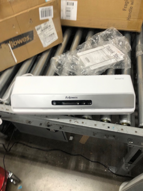 Photo 2 of Fellowes Amaris™ 125 laminator Machine, School or Office use, 12.5 max Width, with 10 Jam Free Laminating Sheets