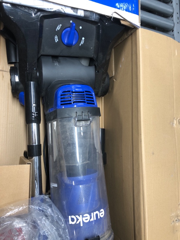 Photo 1 of Eureka PowerSpeed Bagless Lightweight Powerful Upright Vacuum Cleaner for Carpet and Hard Floor, Blue