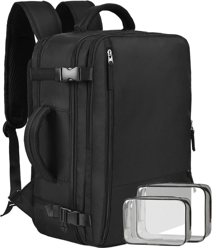 Photo 1 of 
Beraliy Travel Backpack for Men Women, Large Carry On Backpack, Personal Item Bag Airline Approved, Laptop Backpack 17 inch, Business Work Gym Weekender Bag.