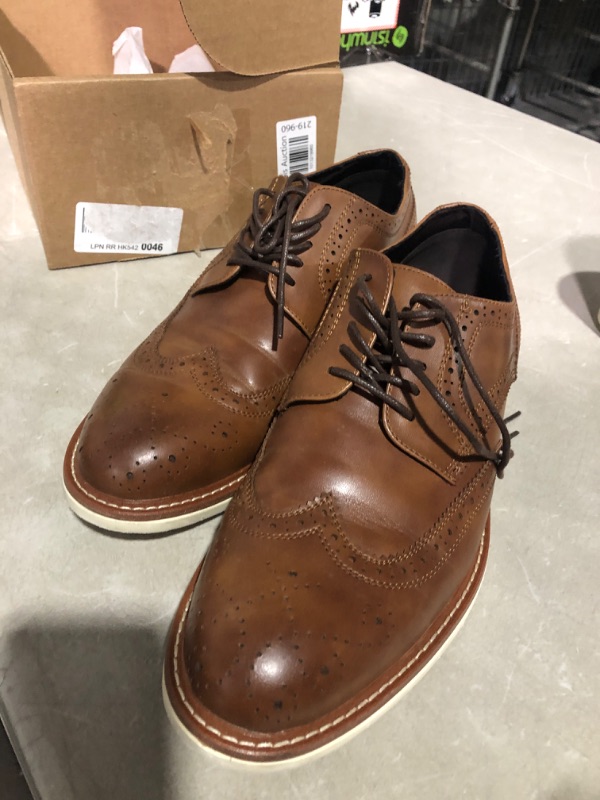 Photo 4 of * used * see images *
Kenneth Cole REACTION Men's Clyde Flex Lace Up Oxford Shoes 10.5 Cognac