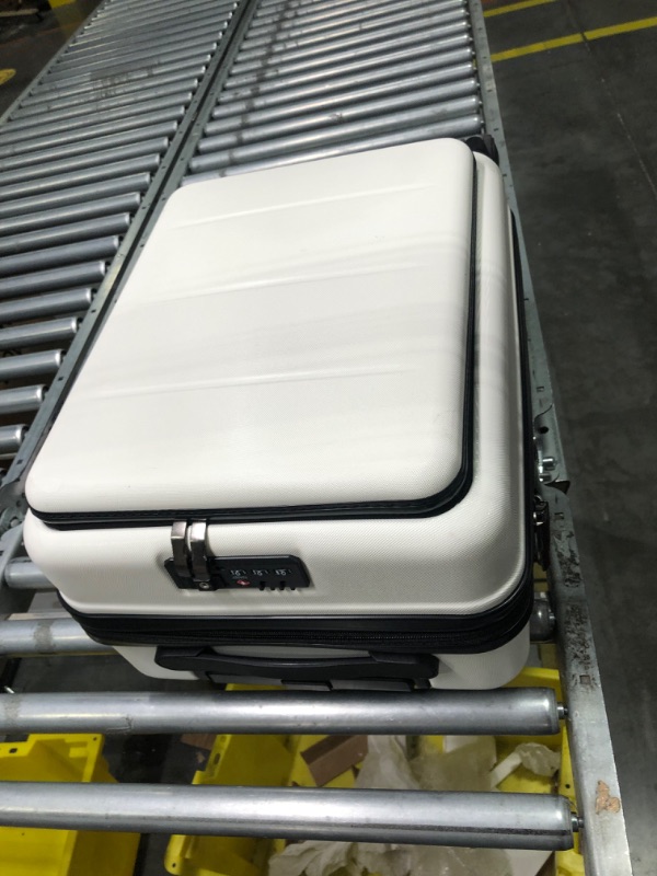 Photo 1 of AnyZip Luggage PC ABS Hardside Lightweight Suitcase with 4 Universal Wheels TSA Lock Carry-On 20 Inch 