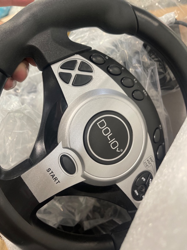 Photo 3 of DOYO 900 Degree Rotation Pro Sport Racing Wheel for Multi Platform Compatible PS3/PS4/XBOX ONE/XBOX360/NS SWITCH/Android