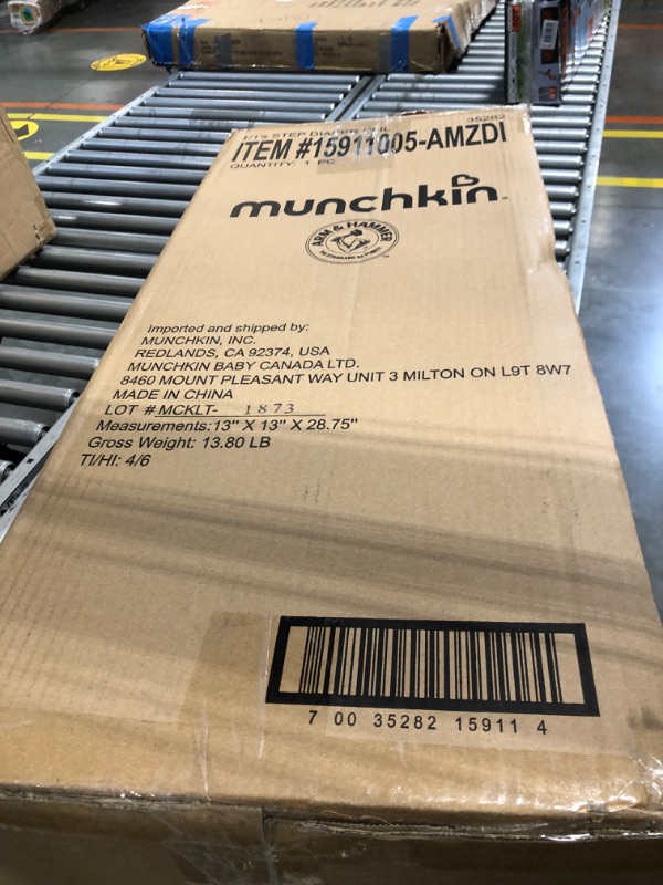 Photo 1 of Munchkin Step Diaper Pail Powered by Arm & Hammer