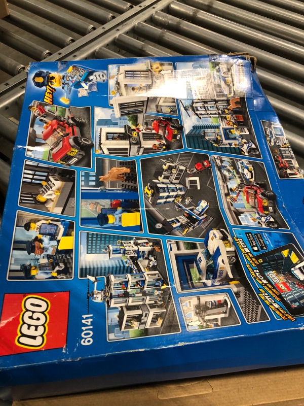 Photo 1 of LEGO City Police Station 60141 Building Kit with Cop Car, Jail Cell, and Helicopter, Top Toy and Play Set for Boys and Girls (894 Pieces) (Discontinued by Manufacturer)