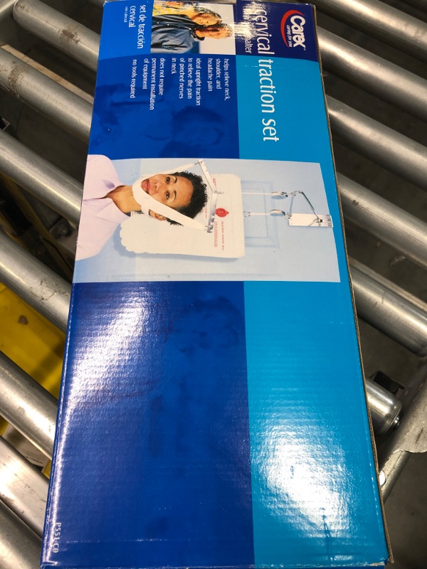 Photo 2 of Carex Overdoor Cervical Neck Traction Device - Back Stretcher Spinal Decompression and Neck Stretcher Device for Over The Door