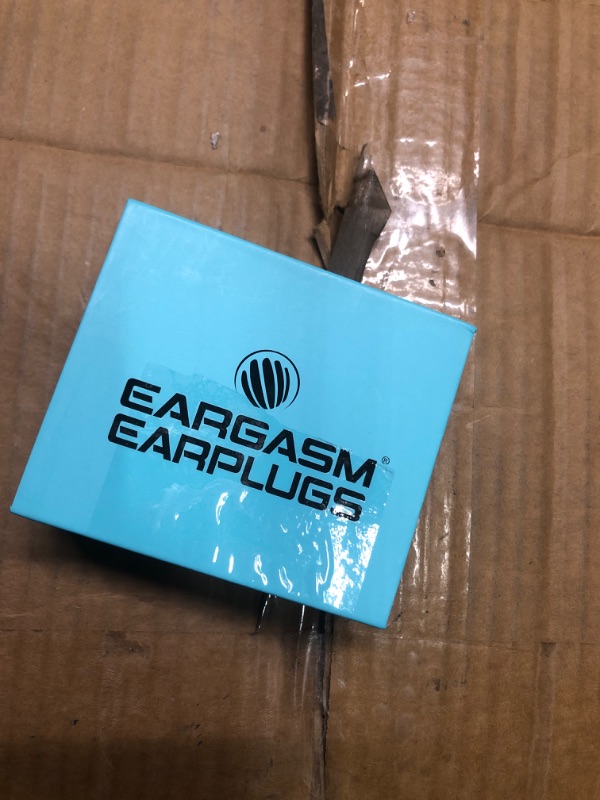 Photo 2 of Eargasm High Fidelity Earplugs for Concerts Musicians Motorcycles Noise Sensitivity Conditions and More (Premium Gift Box Packaging) (Blue)