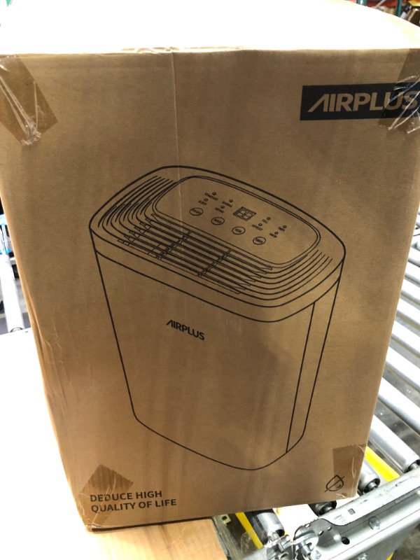 Photo 2 of AIRPLUS 1,500 Sq. Ft 30 Pints Dehumidifier for Home and Basements with Drain Hose(AP1907) 30 Pints A-Rounded