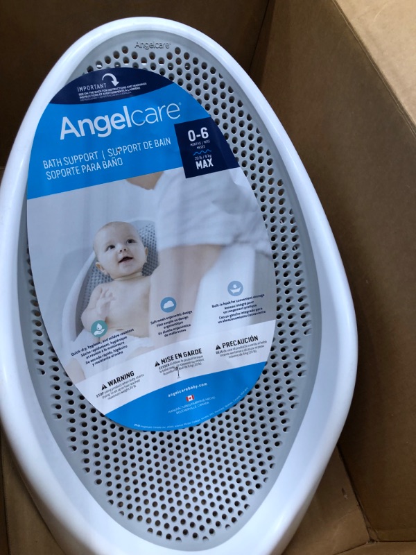 Photo 4 of Angelcare Baby Bath Support (Grey) | Ideal for Babies Less than 6 Months Old