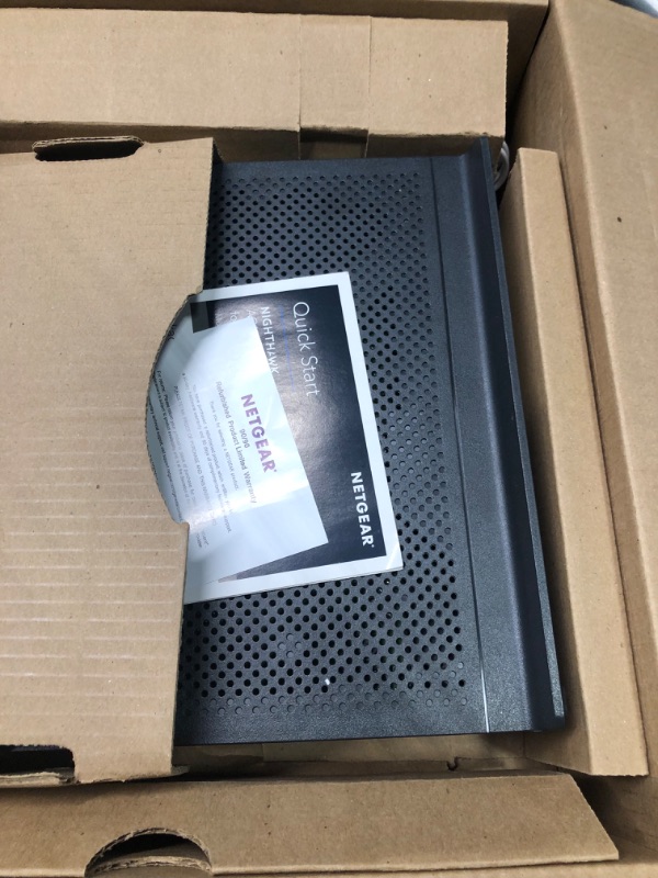 Photo 4 of NETGEAR Nighthawk AC1900 (24x8) DOCSIS 3.0 WiFi Cable Modem Router Combo For XFINITY Internet & Voice (C7100V) Ideal for Xfinity Internet and Voice services (Renewed)