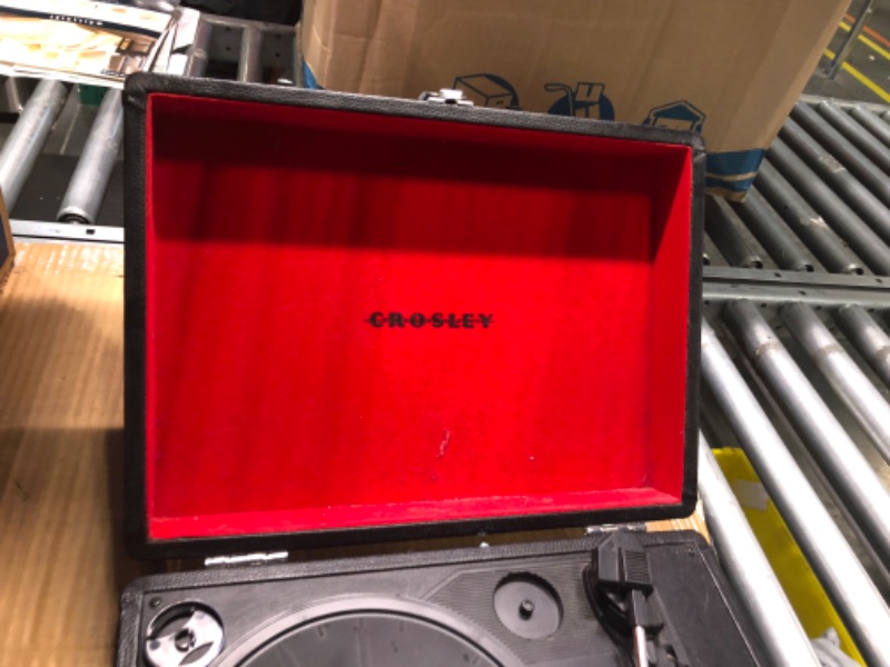 Photo 3 of CROSLEY Crosley Cruiser Black - Bluetooth Portable Turntable