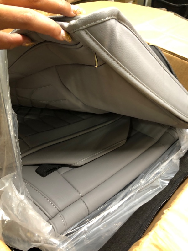 Photo 1 of Save 5% with coupon
Sanwom Leather Car Seat Covers Full Set - Universal 5 Pcs Waterproof Vehicle Cushion,...