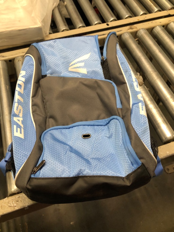 Photo 3 of Easton | GAME READY Backpack Equipment Bag | Adult | Baseball & Softball | Multiple Colors Columbia Blue